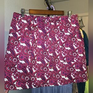 Floral Pink Skort Anne Klein